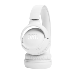 JBL Tune 520BT Wireless On-Ear Headphones, White